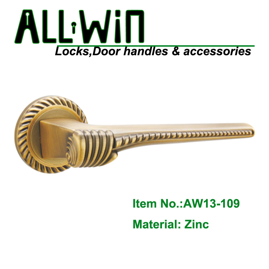 AW13-109 Interior Wood Door Lever Handle