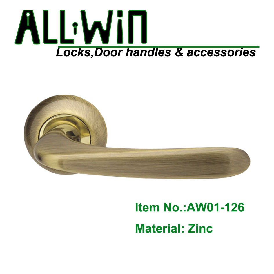 AW01-126 Cheapest Door Handle Lever Chinese Factory