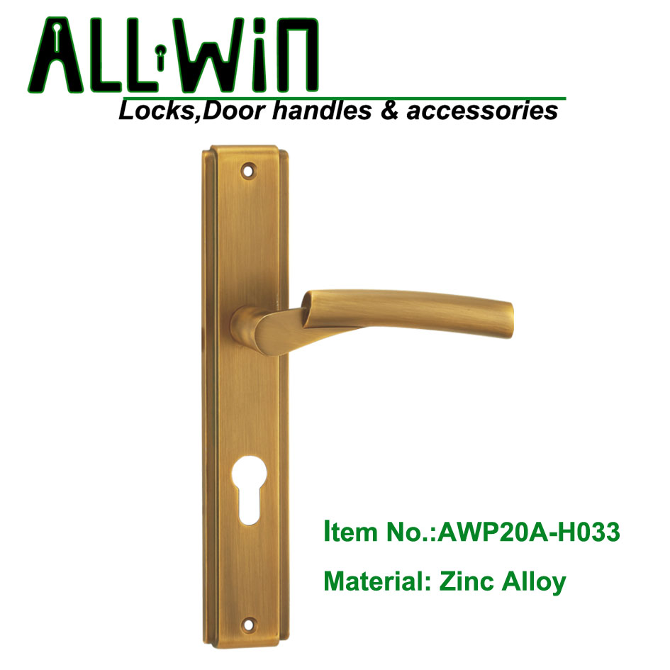 AWP20A-H033 Door Handle On Plate