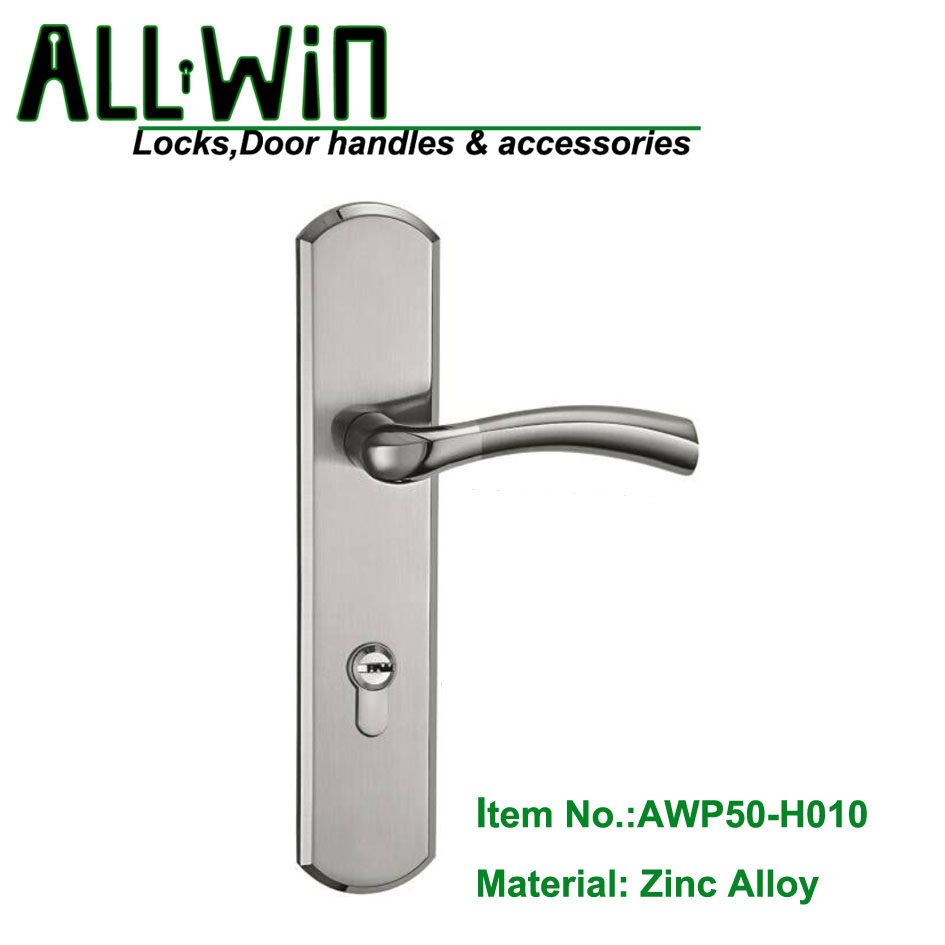 AWP50-H010 Hot Sale Zinc Door Handle On Panel