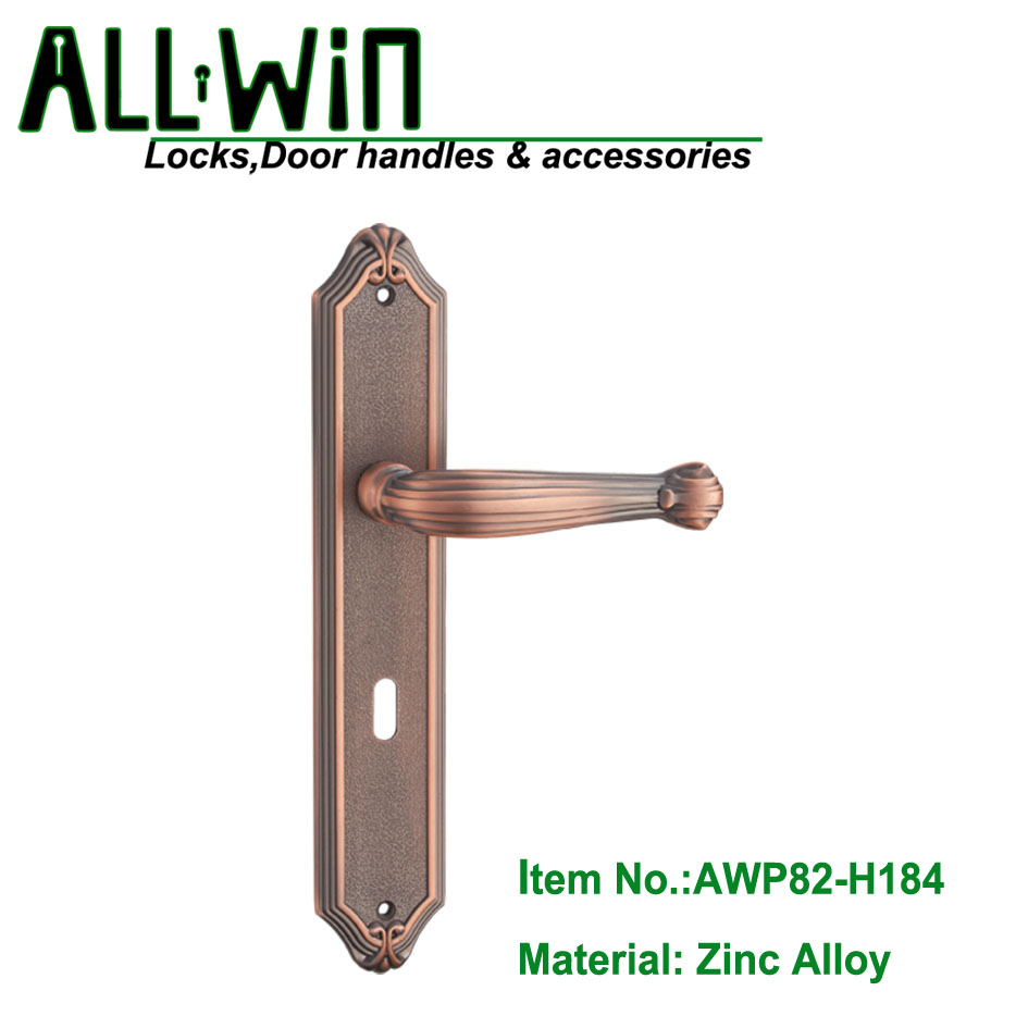 AWP82-H184 Ancient Panel Door Handle Lock