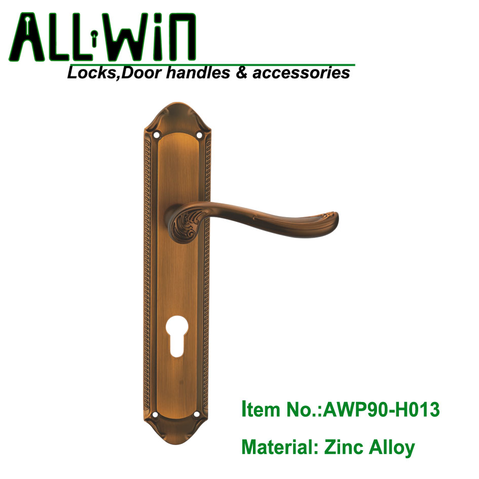 AWP90-H013 Ancient Anti-theft Door Lock on Panel