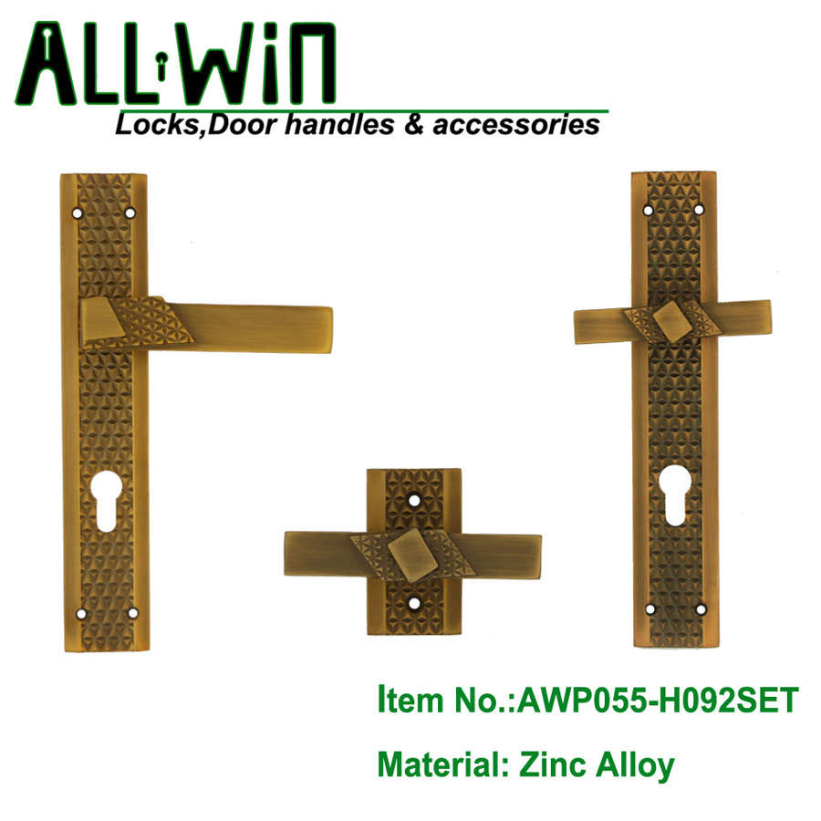 AWP055-H092SET Egypt Zinc Door Handle