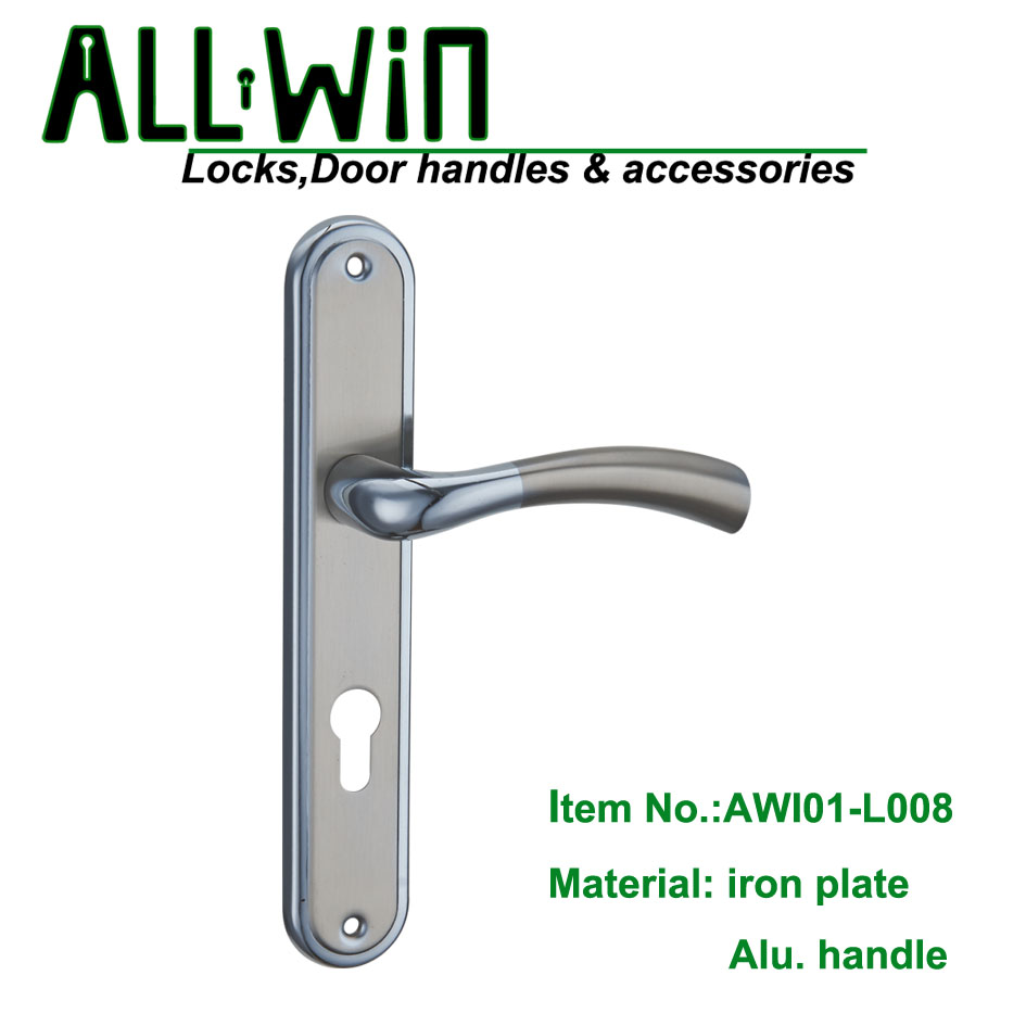 AWI01-L010 Poland Iron plate Door Handle