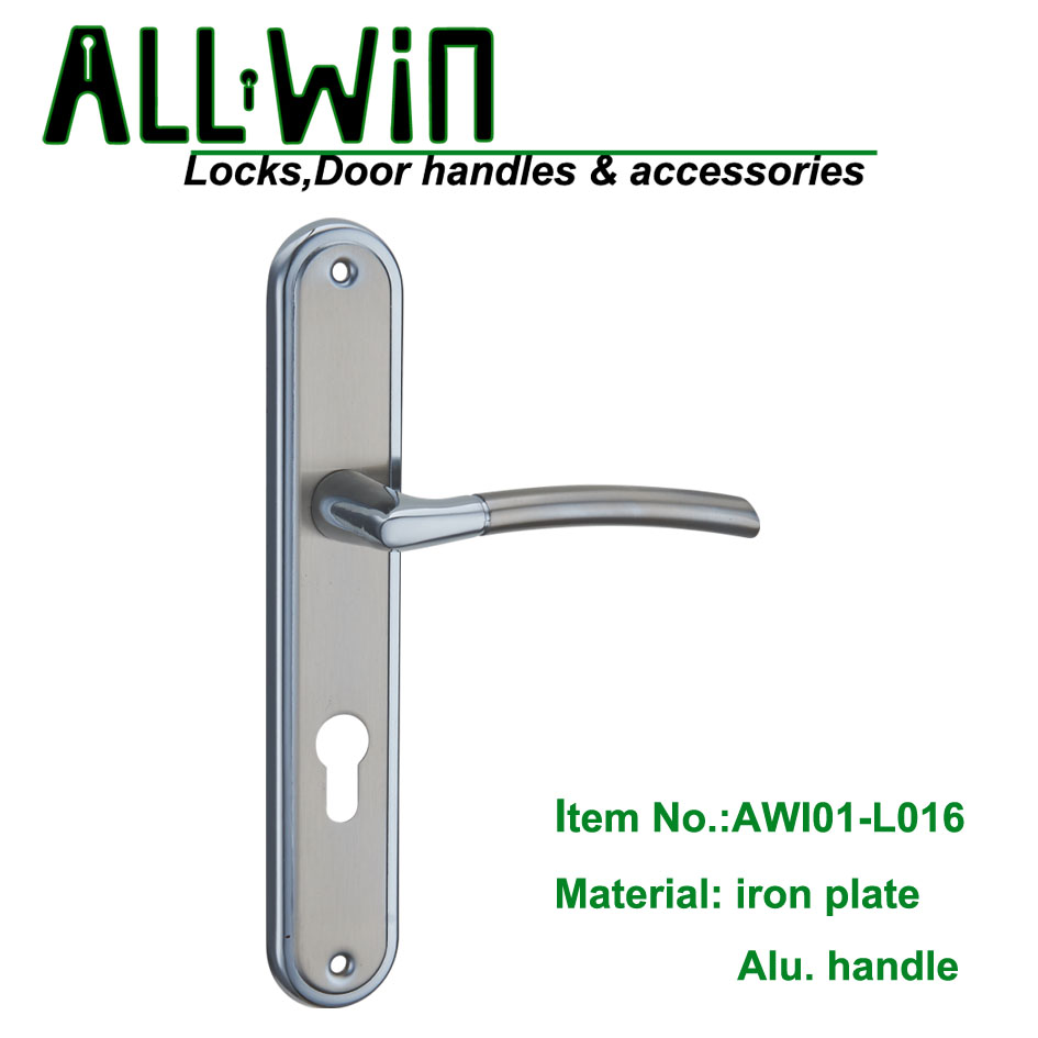 AWI01-L016 Cheapest Iron plate Door Handle Poland