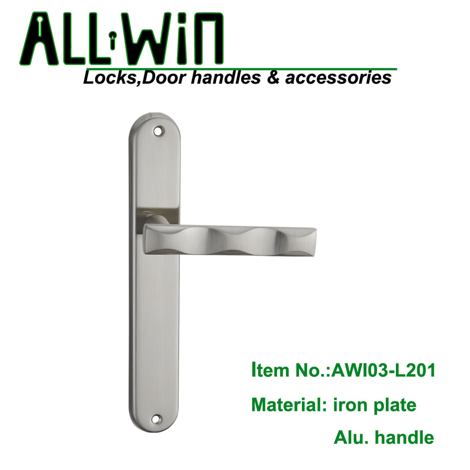 AWI03-L201 Popular Iron plate Door Handle Russia