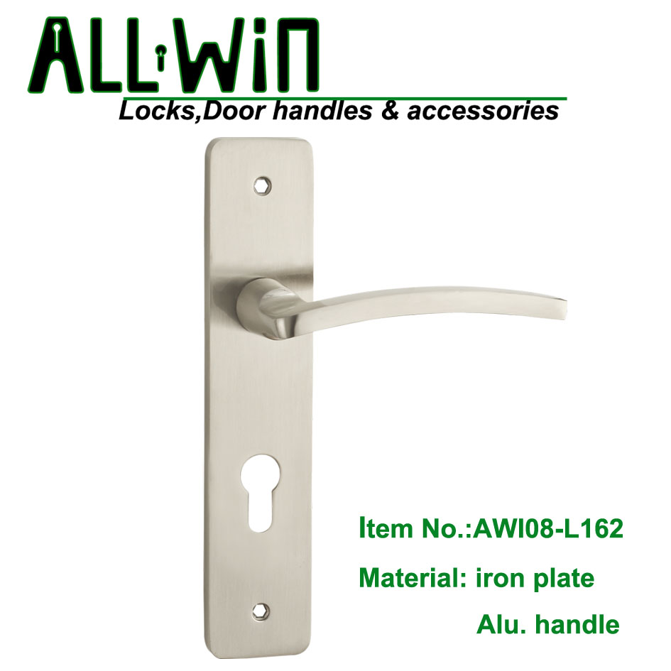 AWI08-L162 Iron plate aluminum Handle Door Lock