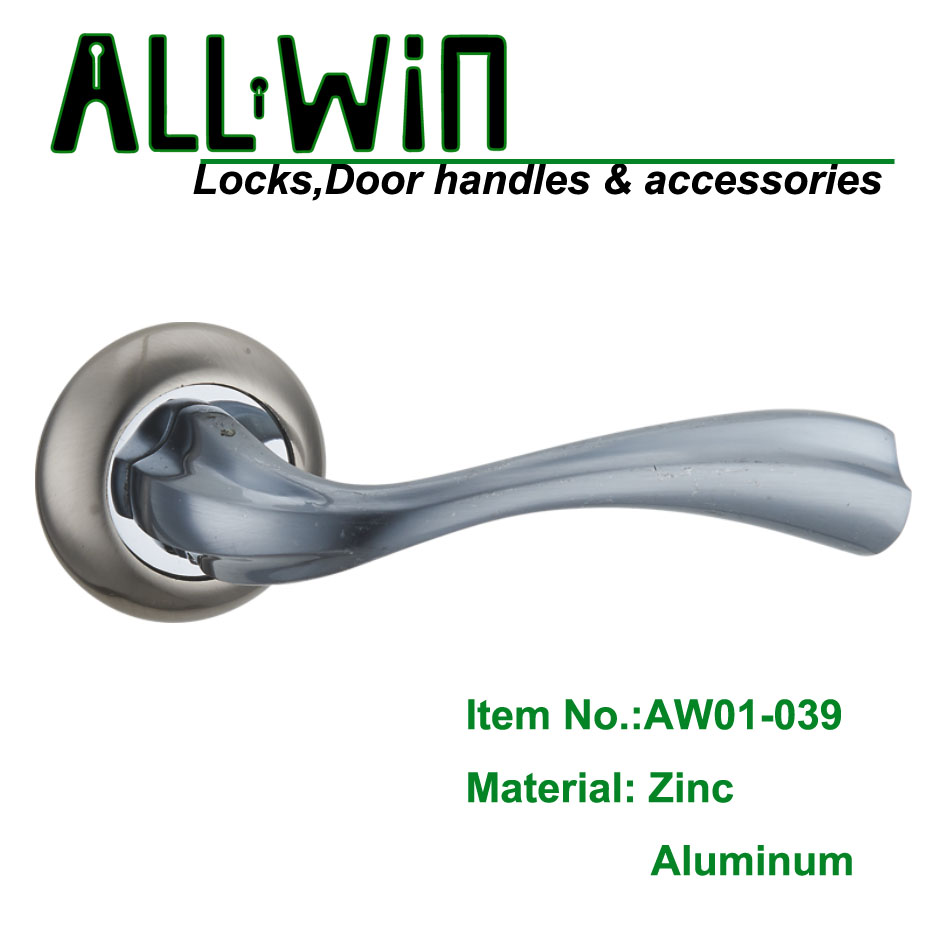 AW01-039 privacy euro Aluminum door lever